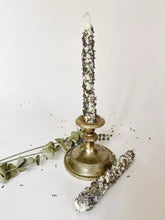 Chandelles Blanches Parsemés de Lavande - Parfum Lavande Sauvage